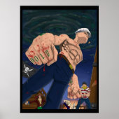 Popeye the Sailor Man Poster (Voorkant)