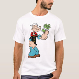 Popeye the Sailor with Spinach T-shirt