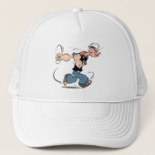 Popeye Trucker Hat Trucker Pet (Voorkant)