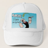 Popeye Trucker Hat Trucker Pet (Voorkant)