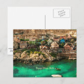 Popeye Village, Malta Briefkaart (Voorkant / Achterkant)