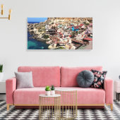 Popeye Village Malta Canvas Afdruk (Insitu (Woonkamer))
