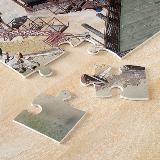 Popeye Village Malta Legpuzzel (Zijkant)