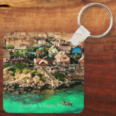 Popeye Village, Malta Sleutelhanger (Achterkant)