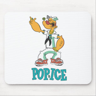 Popeye Vintage 1990 Parodie Muismat