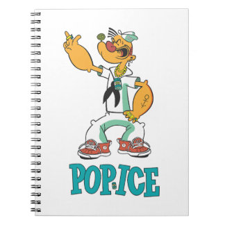 Popeye Vintage 1990 Parodie Notitieboek