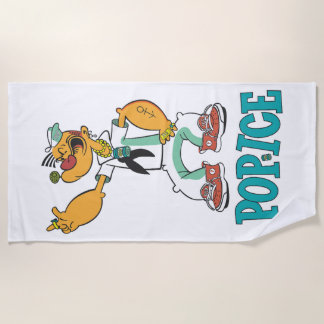 Popeye Vintage 1990 Parodie Strandlaken