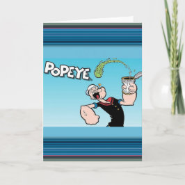 Popeye-Wenskaart Kaart
