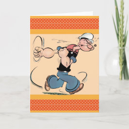 Popeye-Wenskaart Kaart