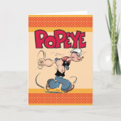 Popeye-Wenskaart Kaart (Voorkant)