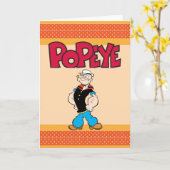 Popeye-Wenskaart Kaart (Gele Bloem)