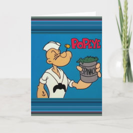 Popeye-Wenskaart Kaart