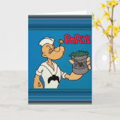 Popeye-Wenskaart Kaart (Gele Bloem)