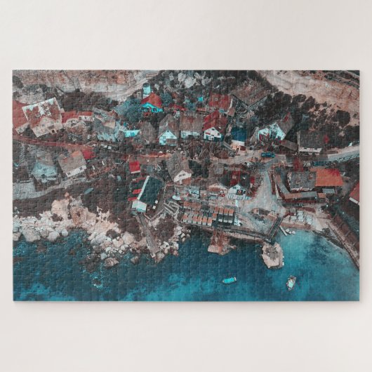 Popeye's Village Malta Aerial Photography Legpuzzel (Horizontaal)