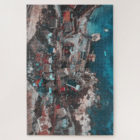 Popeye's Village Malta Aerial Photography Legpuzzel (Verticaal)