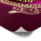 Popgeheven BE aan Allah Poster (Hoek)