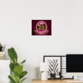 Popgeheven BE aan Allah Poster (Thuiskantoor)