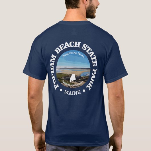 Popham Beach SP T-shirt (Achterkant)