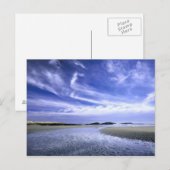 POPHAM BEACH STATE PARK, MAINE. VS. Cirrus Briefkaart (Voorkant / Achterkant)