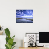 POPHAM BEACH STATE PARK, MAINE. VS. Cirrus Poster (Thuiskantoor)