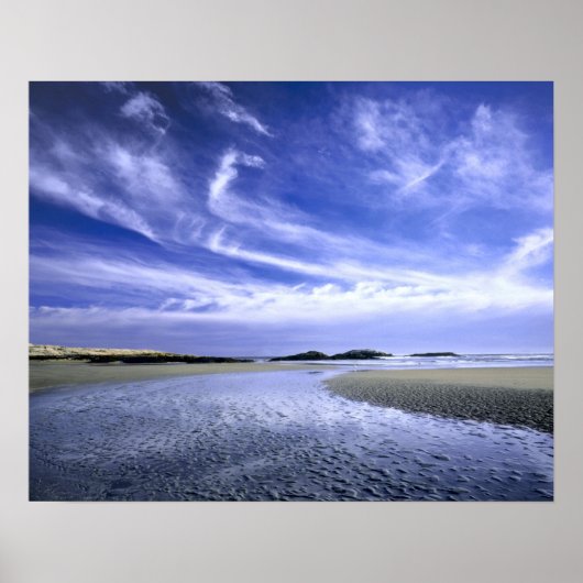 POPHAM BEACH STATE PARK, MAINE. VS. Cirrus Poster (Voorkant)