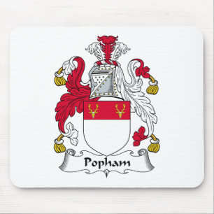 Popham Family Crest Muismat