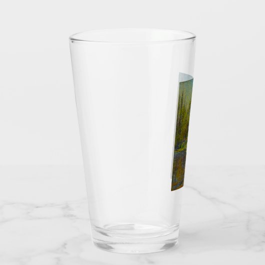 Poplar Trees in Spring (Utah Landscape) (Amerikaan Glas (Rechts)