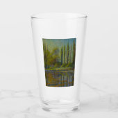 Poplar Trees in Spring (Utah Landscape) (Amerikaan Glas (Voorkant)