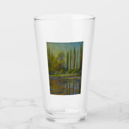 Poplar Trees in Spring (Utah Landscape) (Amerikaan Glas