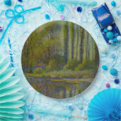 Poplar Trees in Spring (Utah Landscape) (Amerikaan Papieren Bordje (Feest)