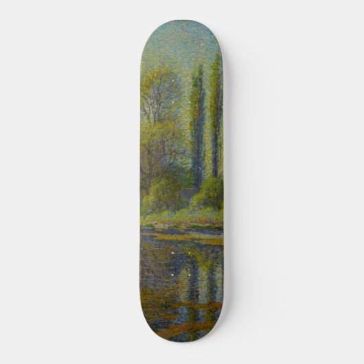 Poplar Trees in Spring (Utah Landscape) (Amerikaan Persoonlijk Skateboard (Voorkant)