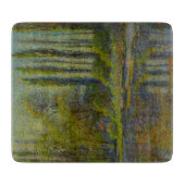 Poplar Trees in Spring (Utah Landscape) (Amerikaan Snijplank (Voorkant)