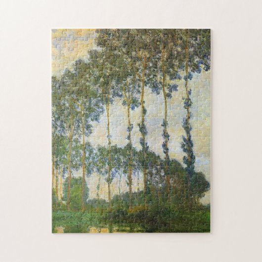 Poplars bij Giverny Monet Fine Art Legpuzzel (Verticaal)