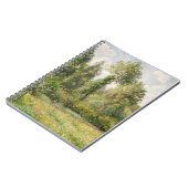 Poplars, Éragny Camille Pissarro Notitieboek (Linkerzijde)