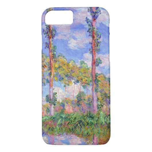 Poplars in de zon, Monet Case-Mate iPhone Case (Achterkant)