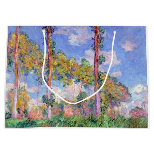 Poplars in de zon, Monet Groot Cadeauzakje (Voorkant)