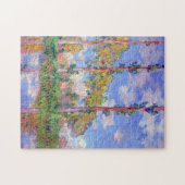 Poplars in de zon, Monet Legpuzzel (Horizontaal)