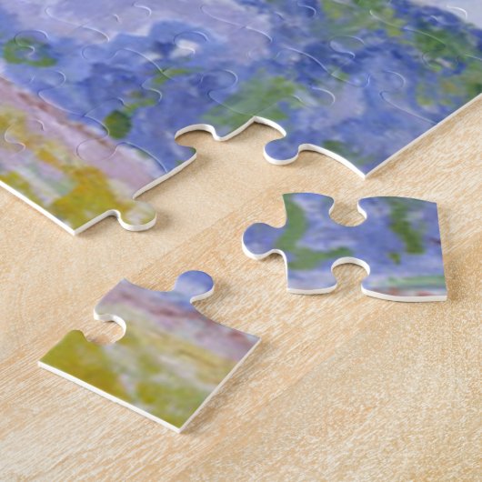 Poplars Monet Fine Art Legpuzzel (Zijkant)