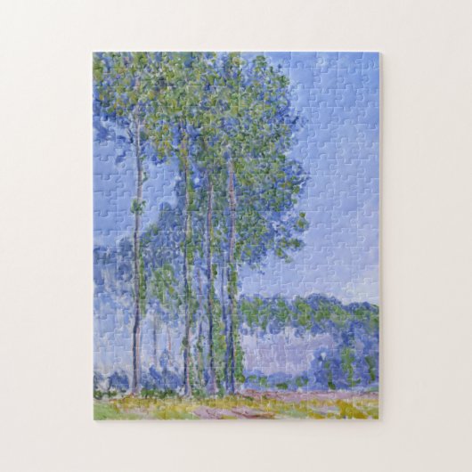 Poplars Monet Fine Art Legpuzzel (Verticaal)
