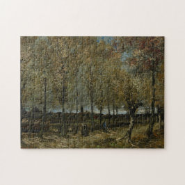 Poplars Near Nuenen van Vincent Van Gogh Legpuzzel
