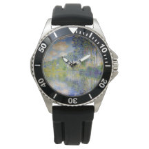 Poplars op de Epte (door Claude Monet)