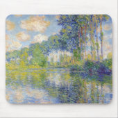 Poplars op de Epte (door Claude Monet) Muismat (Voorkant)