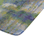 Poplars op de Epte (door Claude Monet) Snijplank (Hoek)