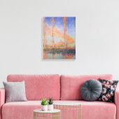 Poplars – Pappeln, Autumn – Claude Monet, 1891 Canvas Afdruk (Insitu (Woonkamer))