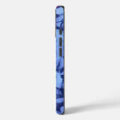 Popmuzikanten | Levendig Blauw & Paarse Abstracte  Case-Mate iPhone Case (Achterkant / Links)