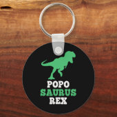 Popo-saurus Rex Dino Dinosaur Grappige Poposaurus  Sleutelhanger (Voorkant)
