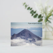 Popocatépetl vulcano, Mexico Briefkaart (Staand voorkant)
