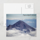 Popocatépetl vulcano, Mexico Briefkaart (Voorkant / Achterkant)