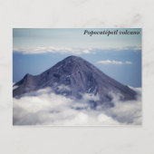 Popocatépetl vulcano, Mexico Briefkaart (Voorkant)