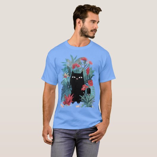 Popoki grappig t-shirt (Voorkant volledig)